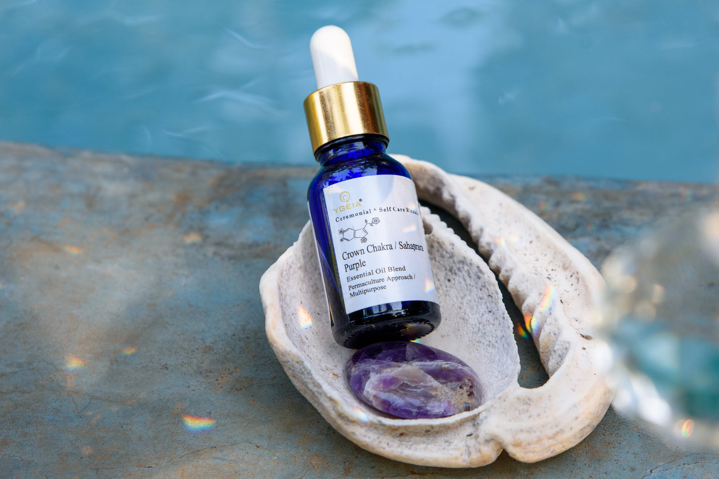 Crown Chakra Steam Distilled  Oil