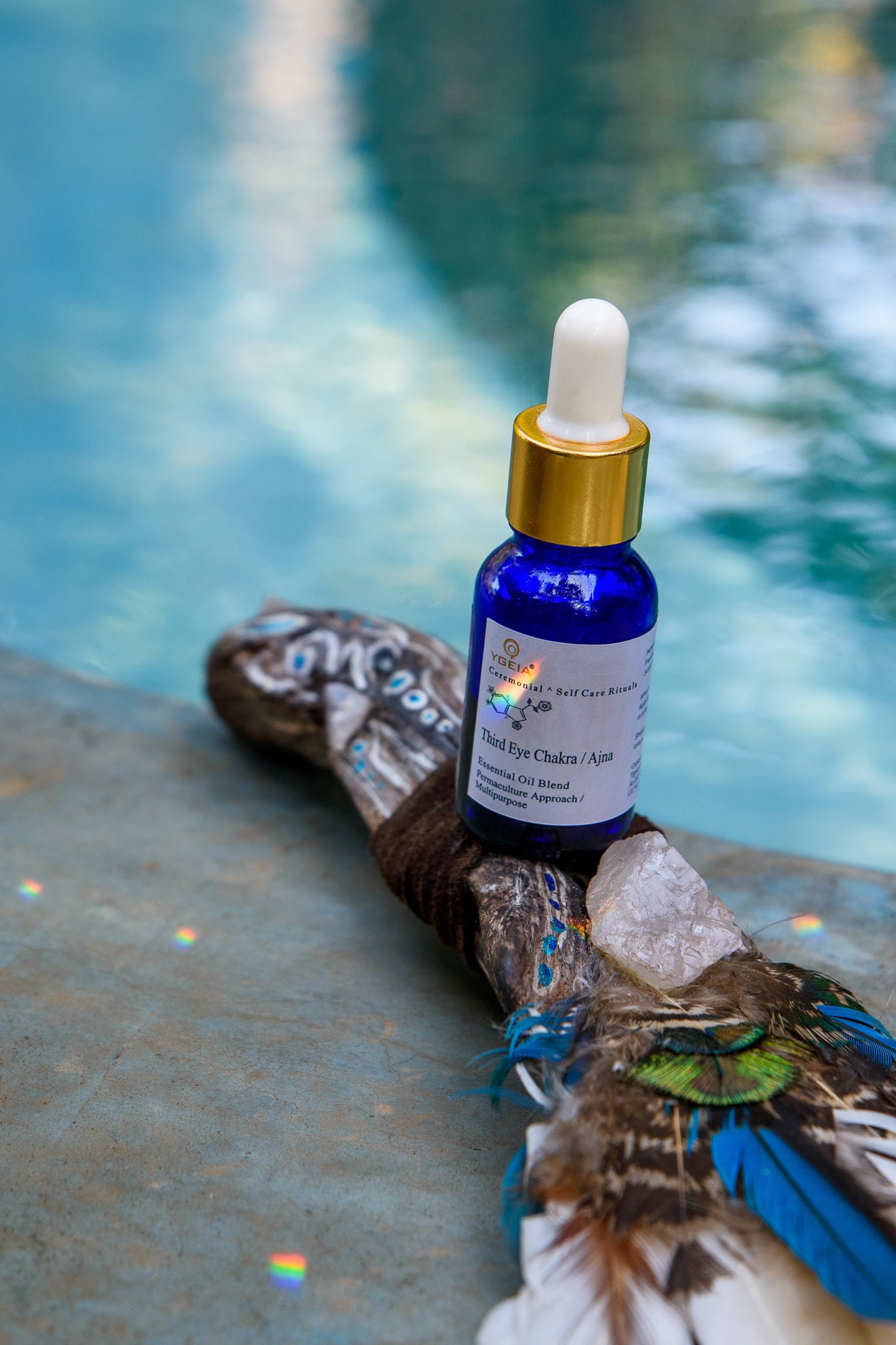 Third Eye Chakra Steam Distilled Oil