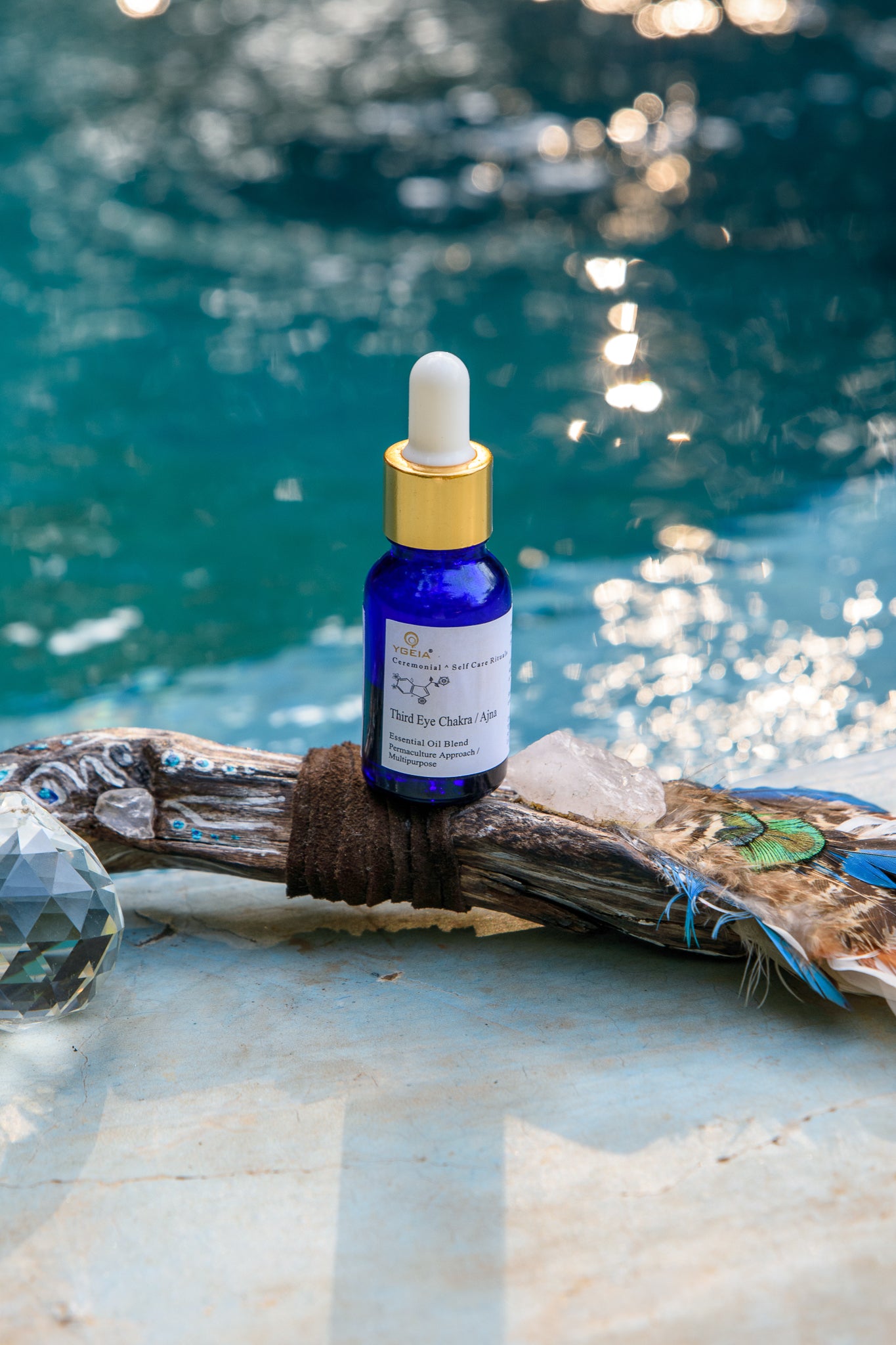 Third Eye Chakra Steam Distilled Oil