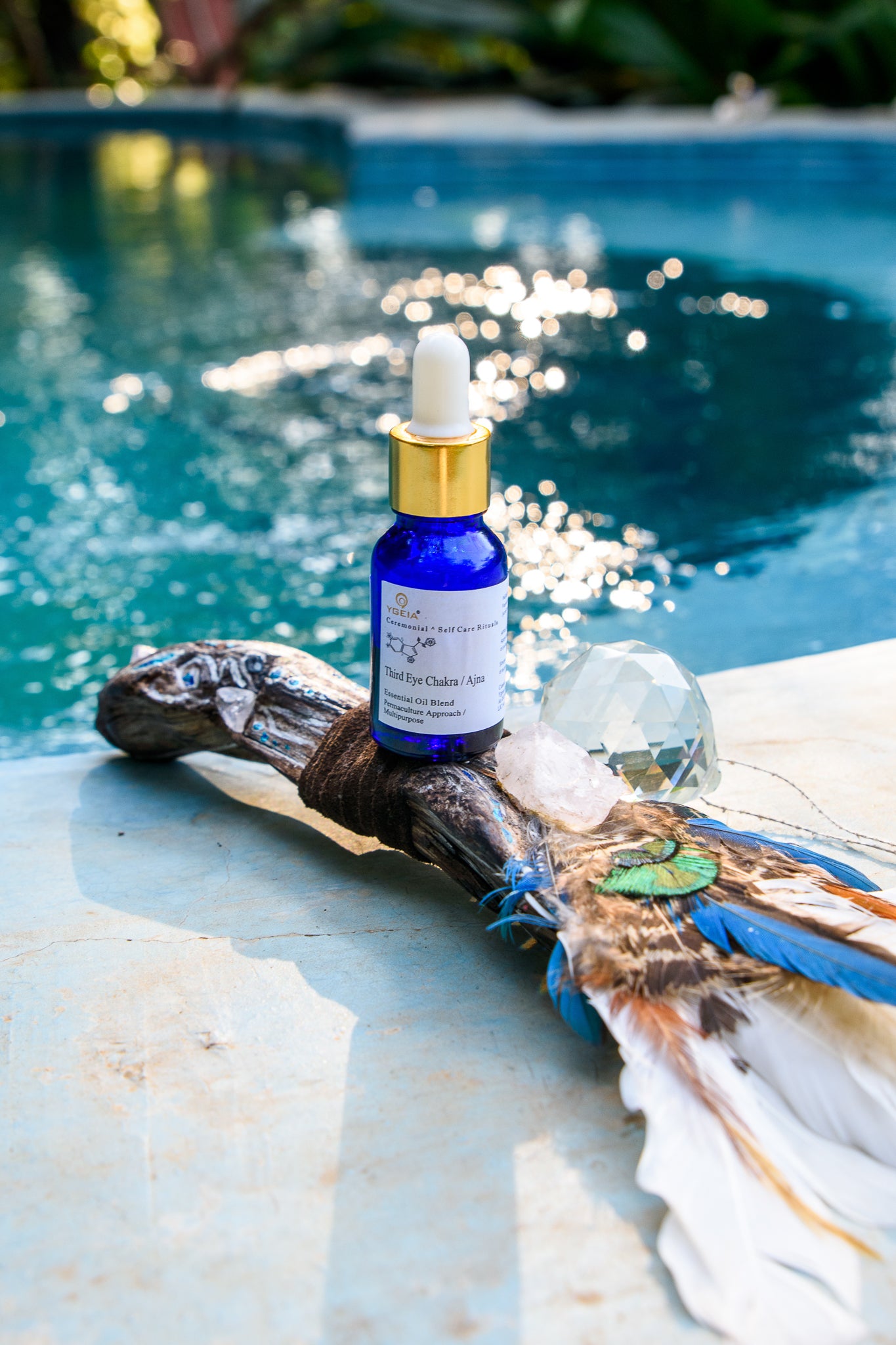 Third Eye Chakra Steam Distilled Oil
