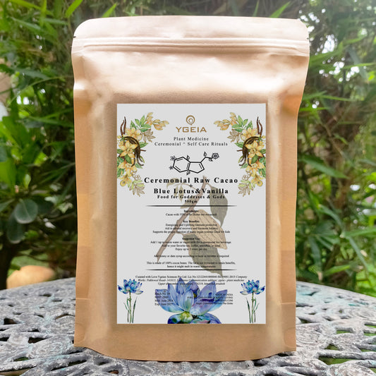 Ceremonial Cacao with Blue lotus & Vanilla