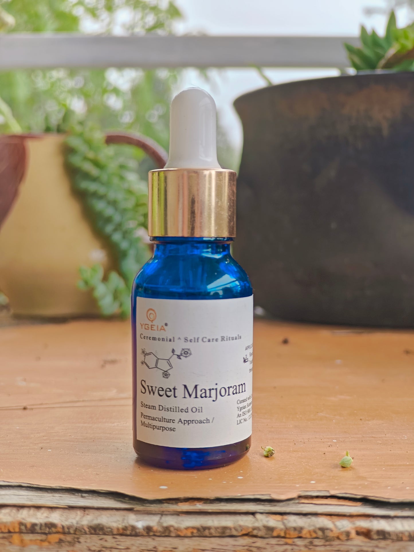 Sweet Marjoram Steam Distilled oil 15 mL