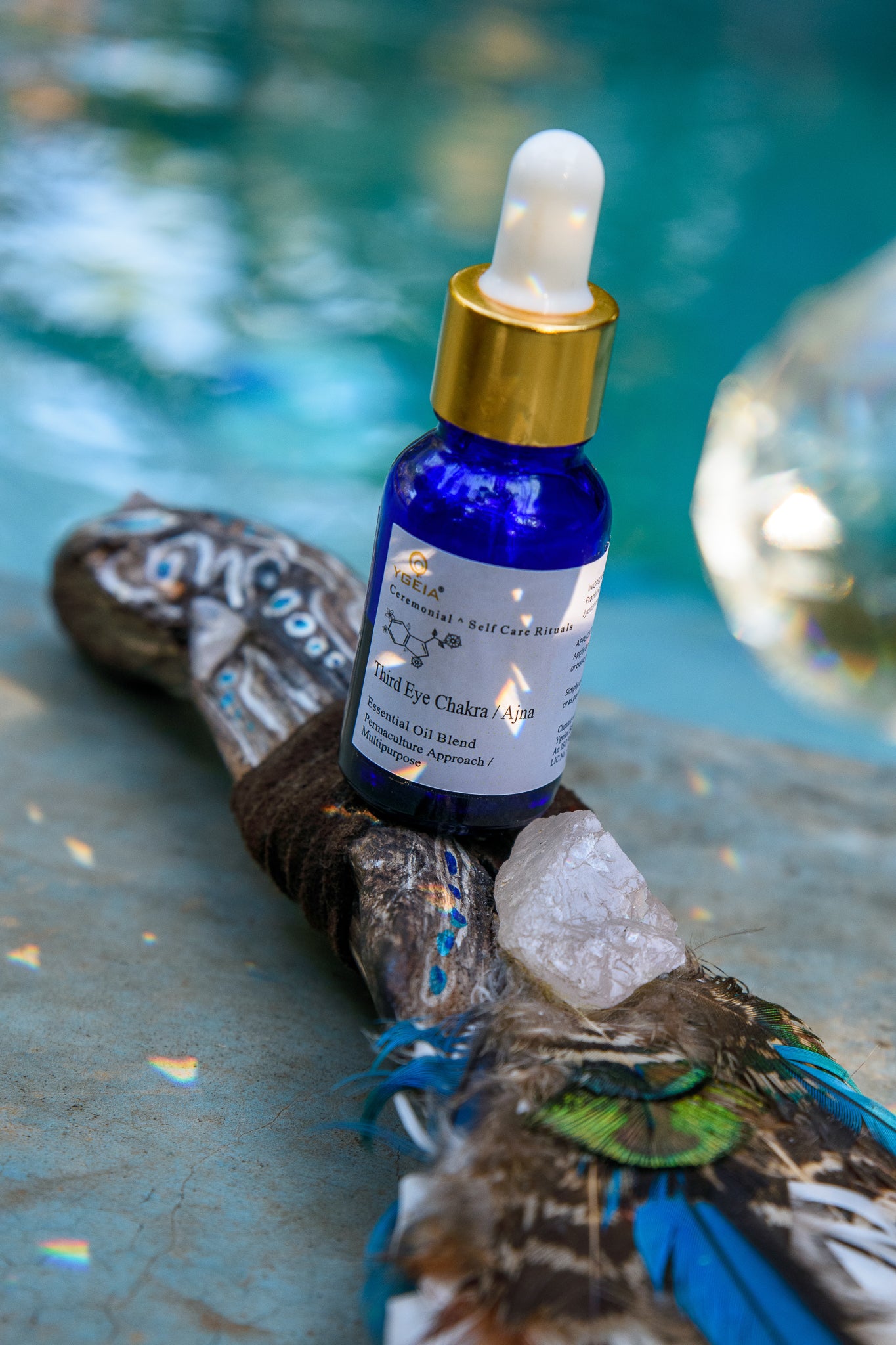 Third Eye Chakra Steam Distilled  Oil