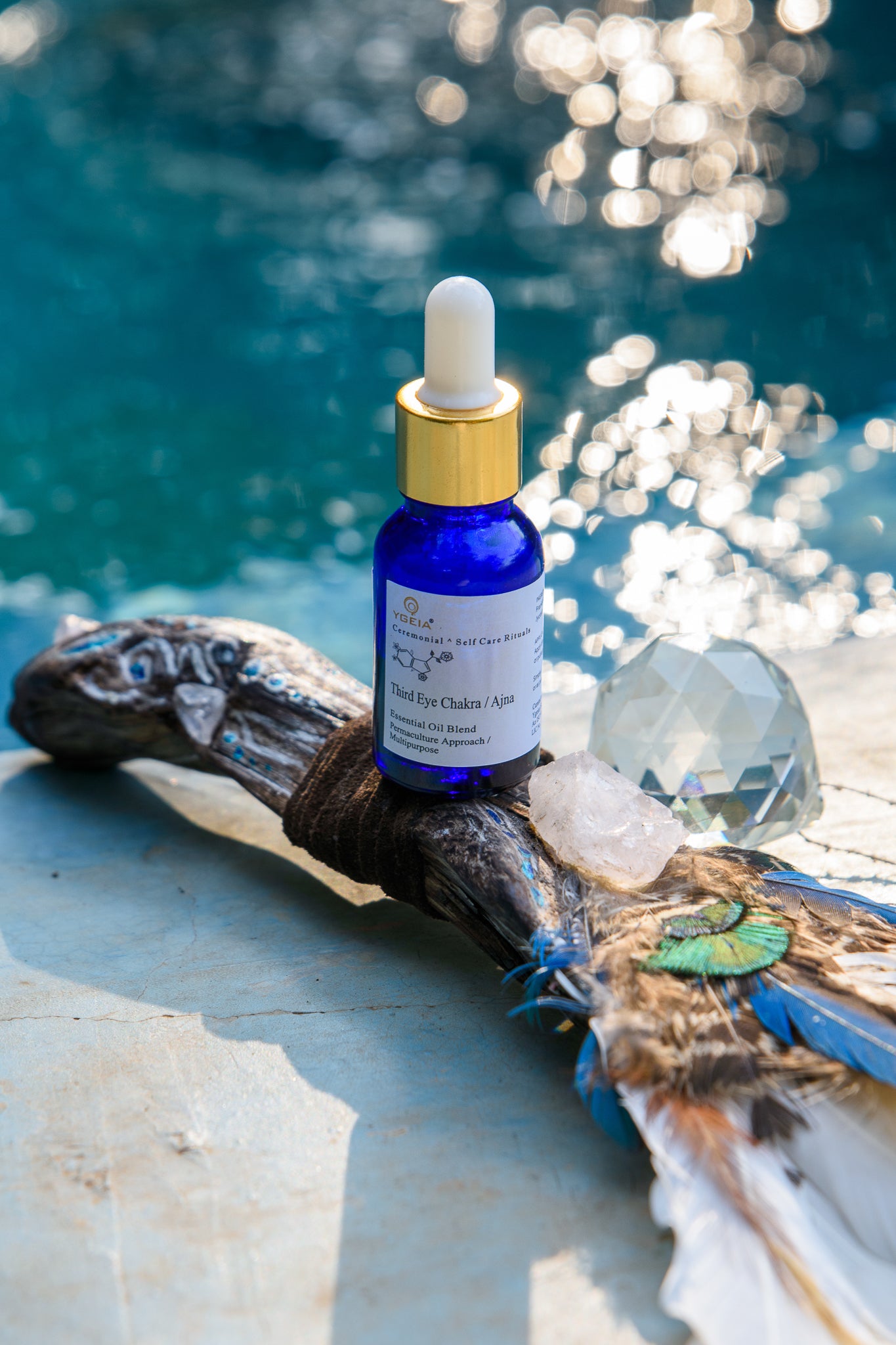 Third Eye Chakra Steam Distilled  Oil