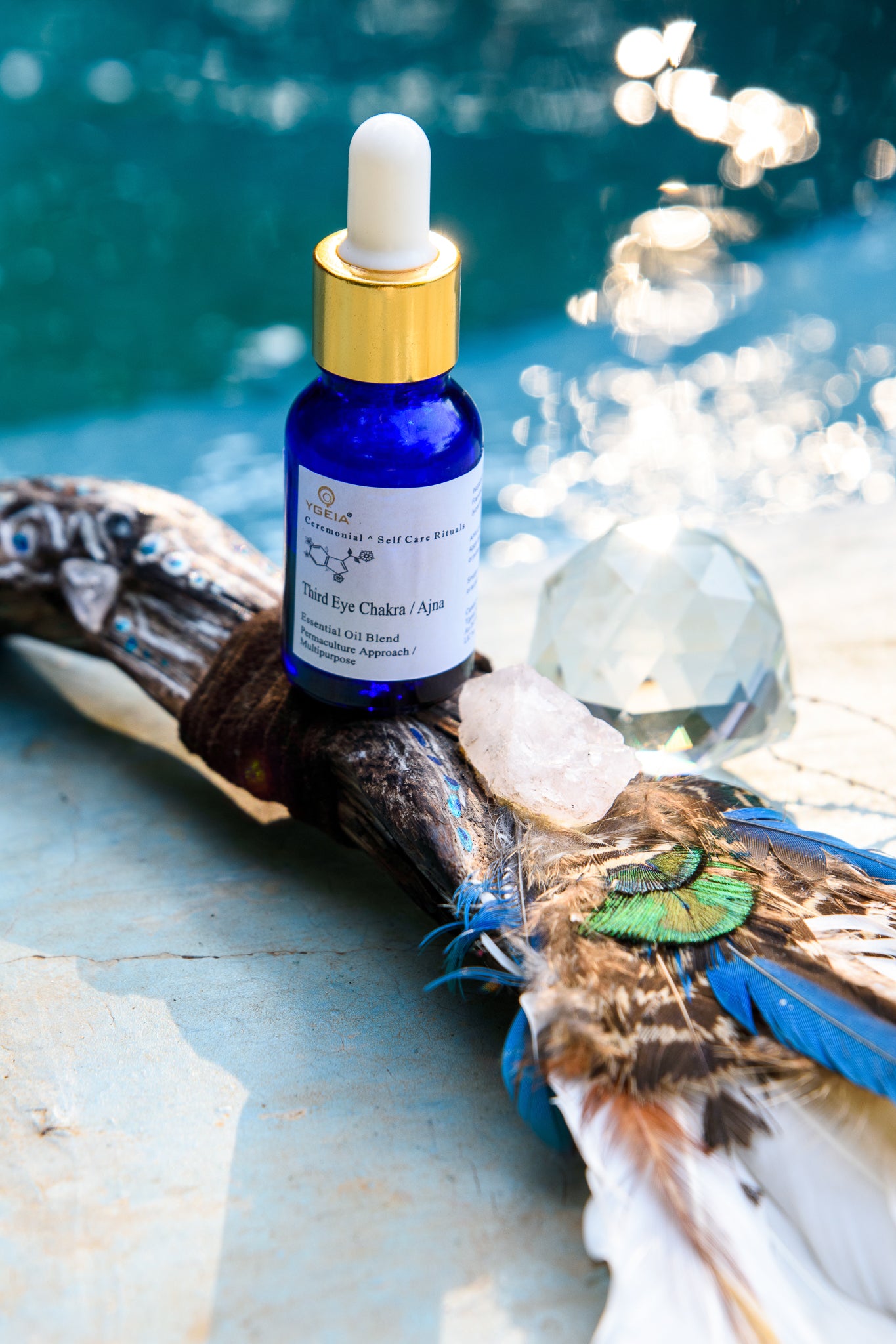 Third Eye Chakra Steam Distilled  Oil