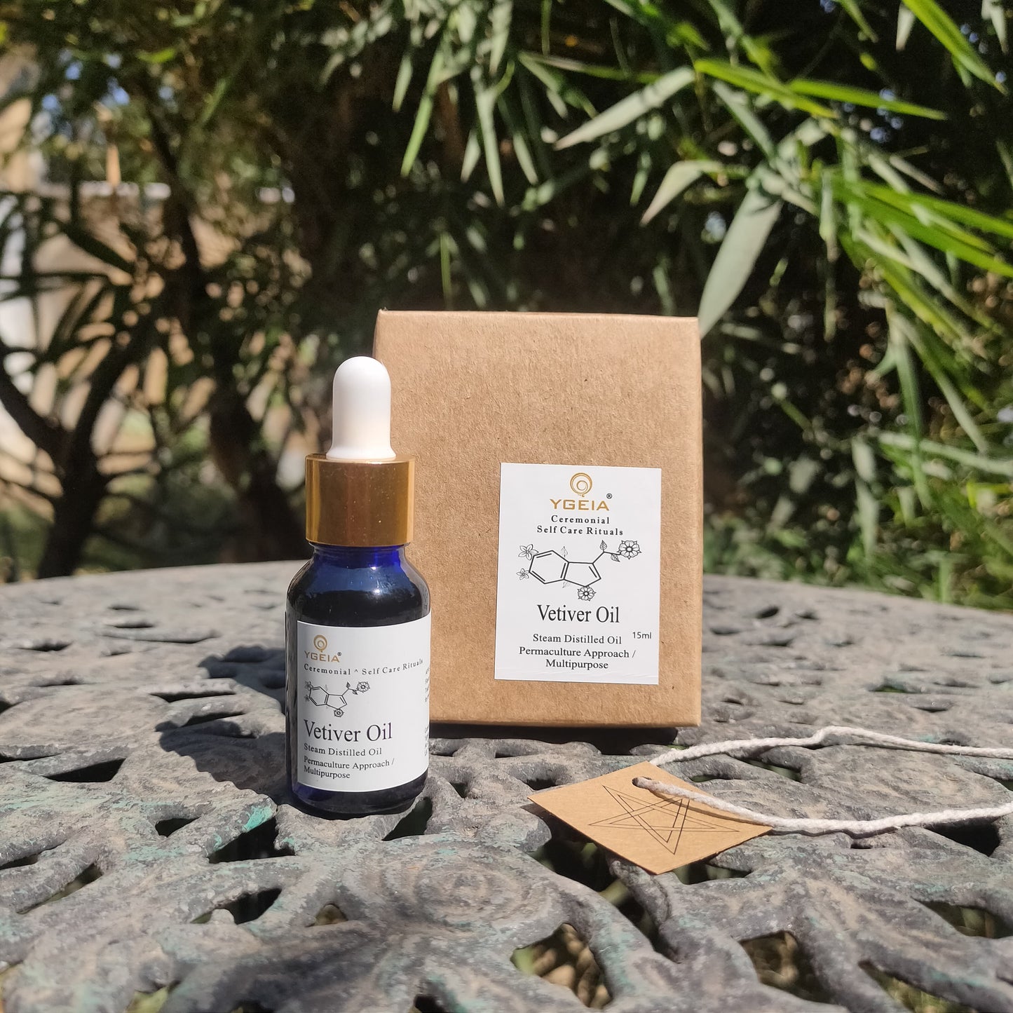 Vetiver, Steam distilled oil 15 ml