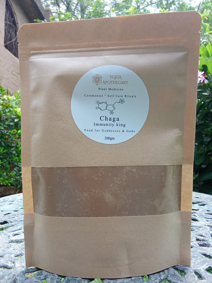 Chaga mushroom powder