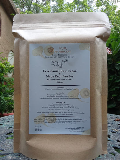 Ceremonial Cacao+ Maca root powder