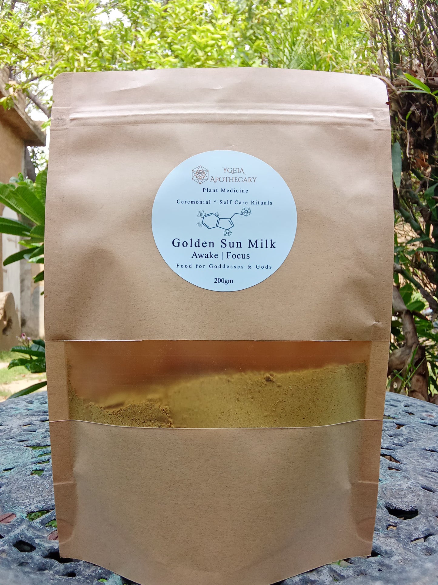 Golden Sun Milk | Awake + Focused