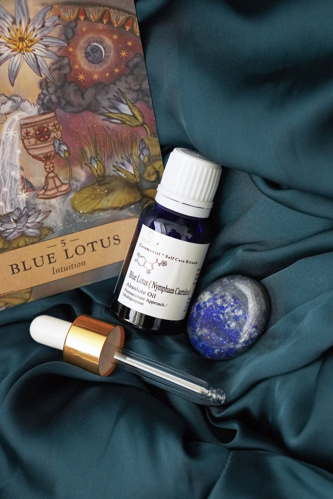 Blue Lotus steam distilled oil ( Absolute/ More Potent))